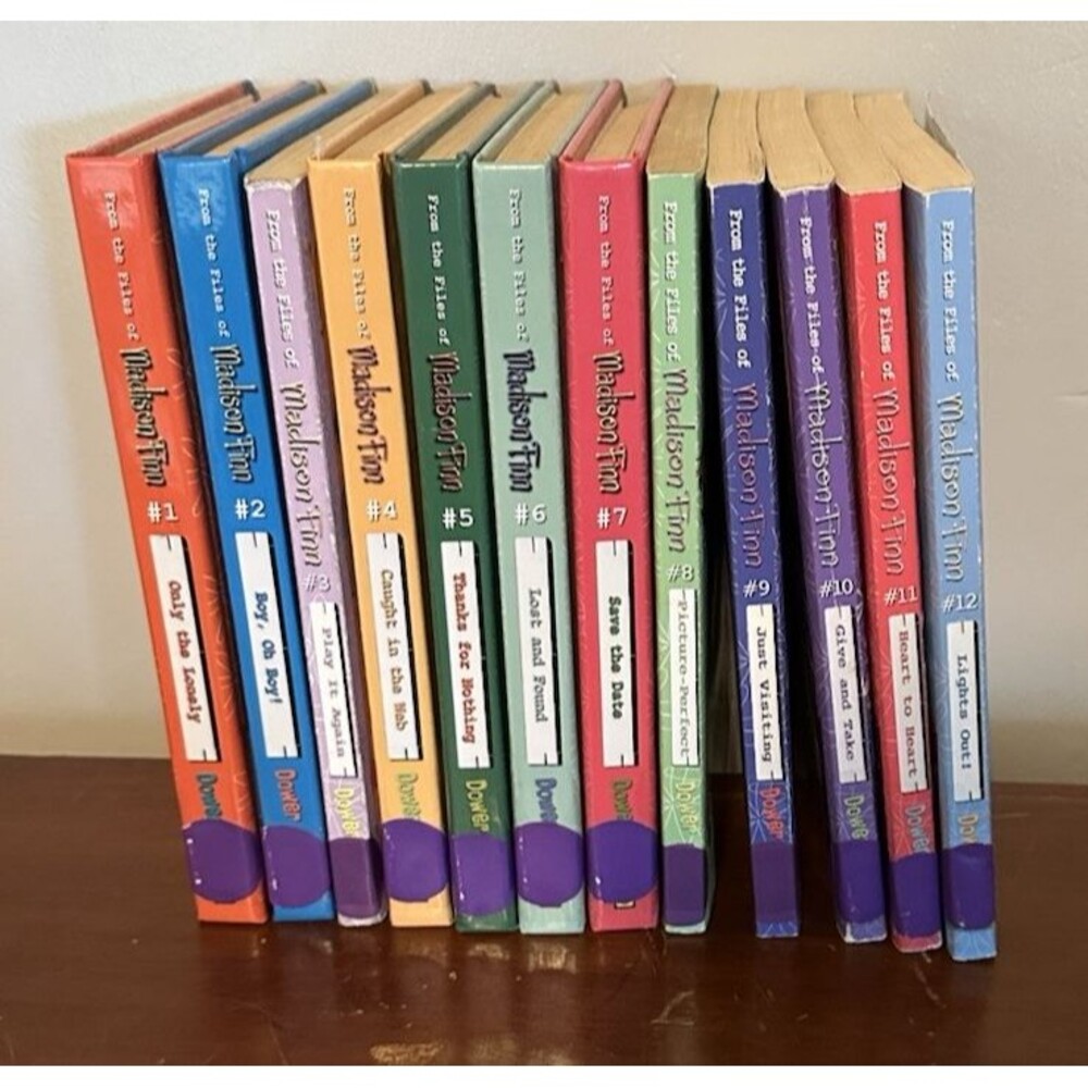 Laura Dower From the Files of Madison Finn Chapter Books Lot of 12 Books 1-12
